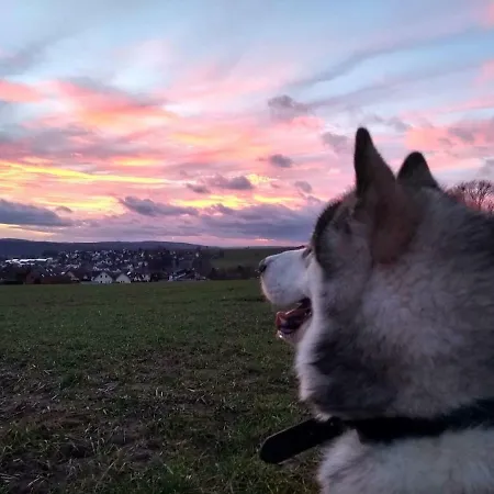 Mit Zen-raum In Der Malerischen Rhon Lägenhet *